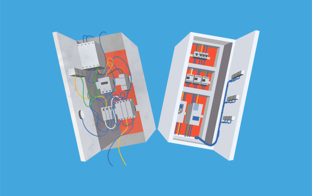 Retrofit de painéis elétricos
